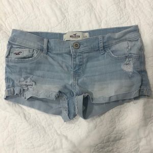 Hollister jean shorts